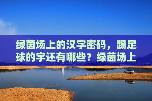 绿茵场上的汉字密码，踢足球的字还有哪些？绿茵场上的足球汉字密码