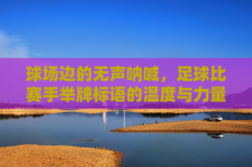 球场边的无声呐喊，足球比赛手举牌标语的温度与力量，球场边的无声呐喊，足球标语的温度与力量